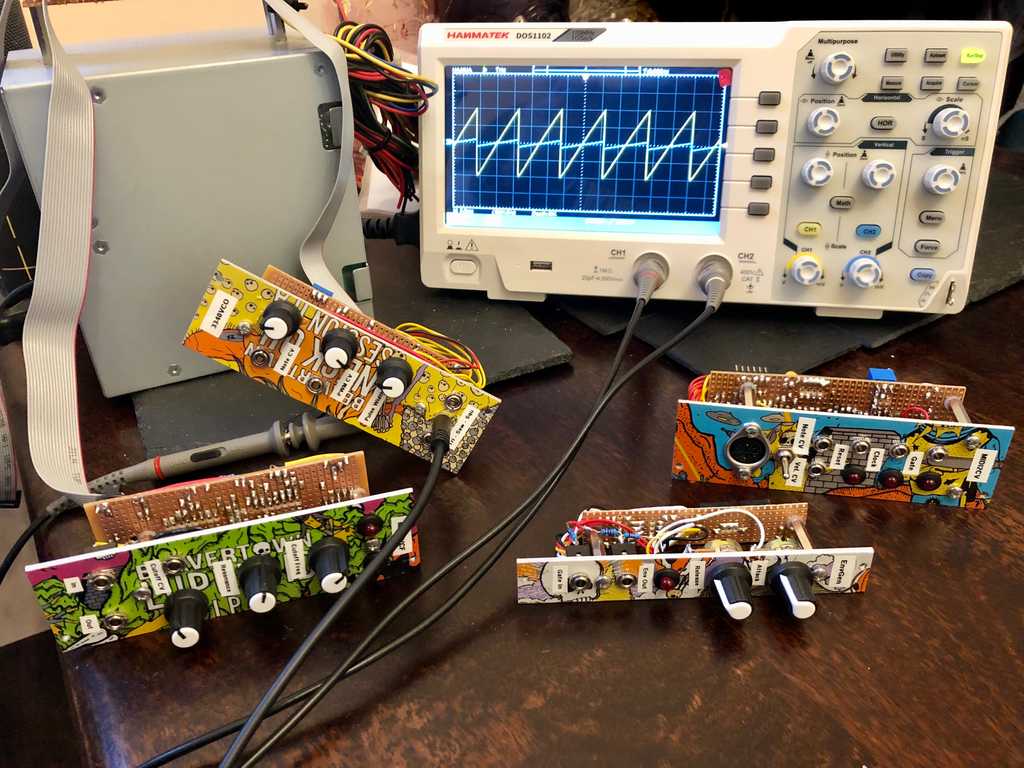 VCO on the bench test