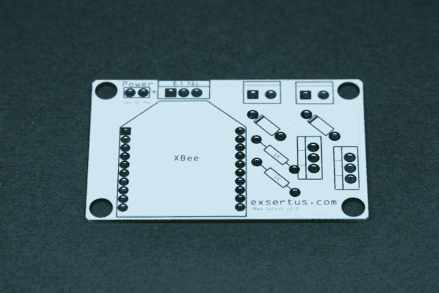 Switch board, unpopulated